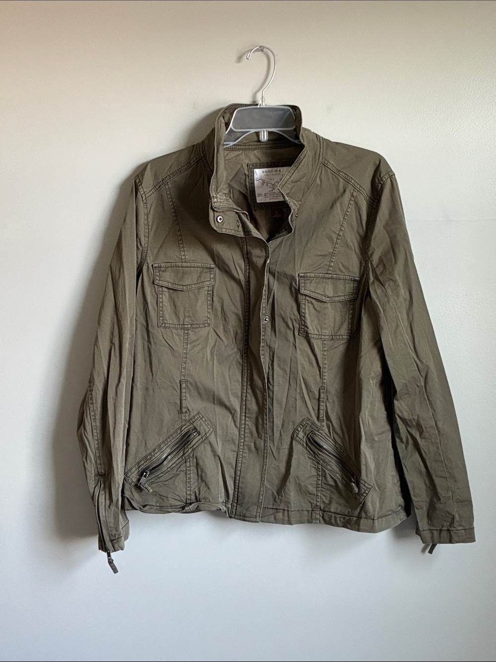 Sonoma Olive Green Utility Jacket